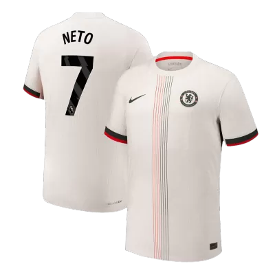 Camiseta Auténtica NETO #7 Chelsea 2025/26 Segunda Equipación - Versión Jugador - camisetasfutbol