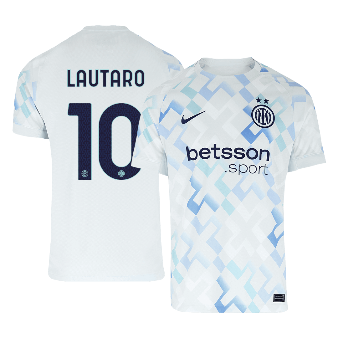Camiseta LAUTARO #10 Inter de Milán 2025/26 Segunda Equipación - Versión Hincha - camisetasfutbol