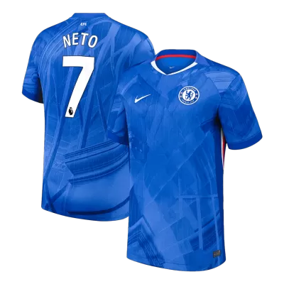 Calidad Premium Camiseta NETO #7 Chelsea 2025/26 Primera Equipación -Versión Hincha - camisetasfutbol