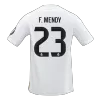 Calidad Premium Camiseta F.MENDY #23 Real Madrid 2025/26 Primera Equipación -Versión Hincha - camisetasfutbol