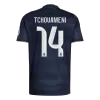 Calidad Premium Camiseta TCHOUAMENI #14 Real Madrid 2025/26 Segunda Equipación -Versión Hincha - camisetasfutbol
