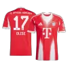 Calidad Premium Camiseta OLISE #17 Bayern Munich 2025/26 Primera Equipación -Versión Hincha - camisetasfutbol
