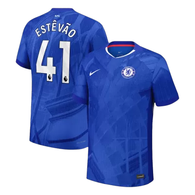 Camiseta Auténtica ESTÊVÃO #41 Chelsea 2025/26 Primera Equipación - Versión Jugador - camisetasfutbol