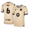 UCL Camiseta GAVI #6 Barcelona 2025/26 Segunda Equipación - Versión Hincha - camisetasfutbol