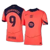 UCL Camiseta Auténtica LEWANDOWSKI #9 Barcelona 2025/26 Tercera Equipación - Versión Jugador - camisetasfutbol