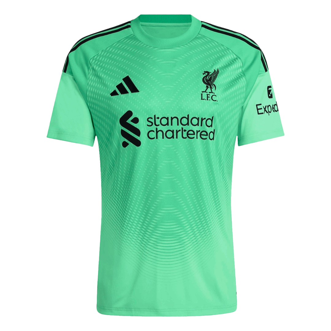 Camiseta Liverpool 2025/26 Portero - Versión Hincha - camisetasfutbol