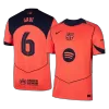 UCL Camiseta GAVI #6 Barcelona 2025/26 Tercera Equipación - Versión Hincha - camisetasfutbol