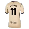 UCL Camiseta RAPHINHA #11 Barcelona 2025/26 Segunda Equipación - Versión Hincha - camisetasfutbol