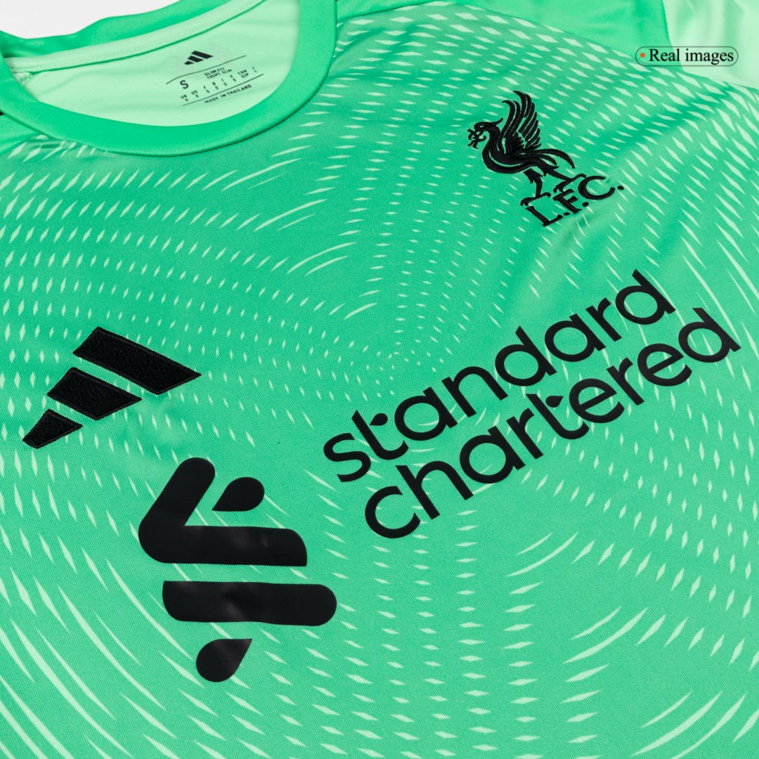 Camiseta Liverpool 2025/26 Portero - Versión Hincha - camisetasfutbol