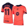 UCL Camiseta Auténtica RAPHINHA #11 Barcelona 2025/26 Tercera Equipación - Versión Jugador - camisetasfutbol