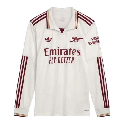Camiseta Manga Larga Arsenal 2025/26 Tercera Equipación - Versión Hincha - camisetasfutbol