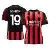 Calidad Premium Camiseta FOFANA #19 AC Milan 2025/26 Primera Equipación -Versión Hincha - camisetasfutbol