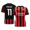 Camiseta PULISIC #11 AC Milan 2025/26 Home Local Hombre - Versión Hincha - camisetasfutbol