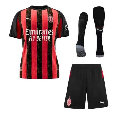 Conjunto Completo AC Milan 2025/26 Primera Equipación - camisetasfutbol