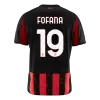 Calidad Premium Camiseta FOFANA #19 AC Milan 2025/26 Primera Equipación -Versión Hincha - camisetasfutbol