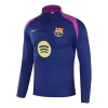 Conjunto Entrenamiento Barcelona 2025/26 Niño (Chándal de Media Cremallera + Pantalón) - camisetasfutbol