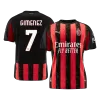 Camiseta GIMENEZ #7 AC Milan 2025/26 Home Local Hombre - Versión Hincha - camisetasfutbol