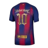 Camiseta Auténtica LAMINE YAMAL #10 Barcelona 2025/26 Primera Equipación - Versión Jugador - camisetasfutbol