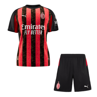 Conjunto AC Milan 
2025/26 Primera Equipación - camisetasfutbol