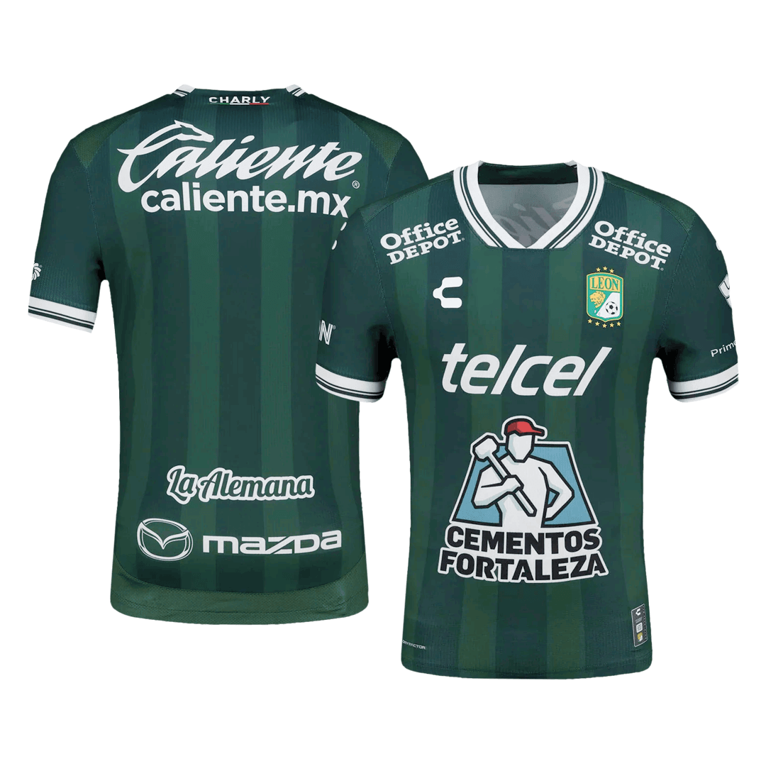Camiseta Club León 2025/26 Primera Equipación - Versión Hincha - camisetasfutbol