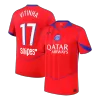 Camiseta VITINHA #17 PSG 2025/26 Tercera Equipación - Versión Hincha - camisetasfutbol
