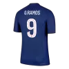 Camiseta Auténtica G.RAMOS #9 PSG 2025/26 Primera Equipación - Versión Jugador - camisetasfutbol