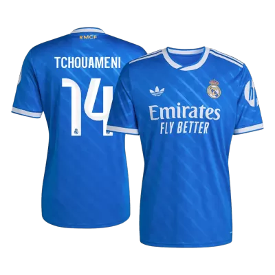 Camiseta TCHOUAMENI #14 Real Madrid 2025/26 Tercera Equipación - Versión Hincha - camisetasfutbol