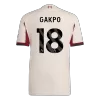 Camiseta Auténtica GAKPO #18 Liverpool 2025/26 Segunda Equipación - Versión Jugador - camisetasfutbol