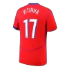 Camiseta VITINHA #17 PSG 2025/26 Tercera Equipación - Versión Hincha - camisetasfutbol