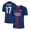 Camiseta Auténtica VITINHA #17 PSG 2025/26 Primera Equipación - Versión Jugador - camisetasfutbol
