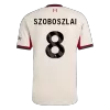 Camiseta SZOBOSZLAI #8 Liverpool 2025/26 Segunda Equipación - Versión Hincha - camisetasfutbol