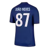 Camiseta Auténtica JOÃO NEVES #87 PSG 2025/26 Primera Equipación - Versión Jugador - camisetasfutbol