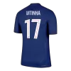 Camiseta Auténtica VITINHA #17 PSG 2025/26 Primera Equipación - Versión Jugador - camisetasfutbol