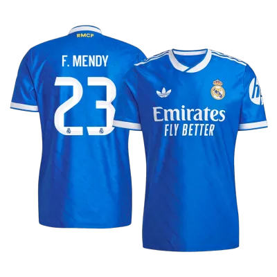 Camiseta Auténtica F. MENDY #23 Real Madrid 2025/26 Tercera Equipación - Versión Jugador - camisetasfutbol