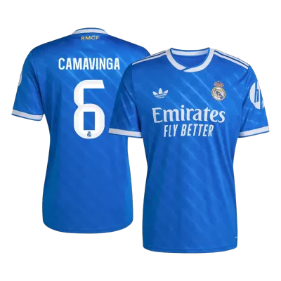 Camiseta CAMAVINGA #6 Real Madrid 2025/26 Tercera Equipación - Versión Hincha - camisetasfutbol