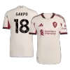 Camiseta Auténtica GAKPO #18 Liverpool 2025/26 Segunda Equipación - Versión Jugador - camisetasfutbol