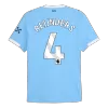 Camiseta Auténtica REIJNDERS #4 Manchester City 2025/26 Primera Equipación - Versión Jugador - camisetasfutbol