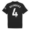 Camiseta REIJNDERS #4 Manchester City 2025/26 Segunda Equipación - Versión Hincha - camisetasfutbol