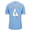 Calidad Premium Camiseta REIJNDERS #4 Manchester City 2025/26 Primera Equipación -Versión Hincha - camisetasfutbol
