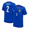 Camiseta PAVARD #2 Francia Euro 2024 Primera Equipación - Versión Hincha - camisetasfutbol