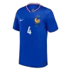 Camiseta UPAMECANO #4 Francia Euro 2024 Primera Equipación - Versión Hincha - camisetasfutbol