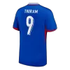 Camiseta THURAM #9 Francia Euro 2024 Primera Equipación - Versión Hincha - camisetasfutbol
