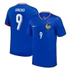 Camiseta GIROUD #9 Francia Euro 2024 Primera Equipación - Versión Hincha - camisetasfutbol