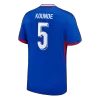 Camiseta KOUNDE #5 Francia Euro 2024 Primera Equipación - Versión Hincha - camisetasfutbol