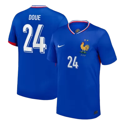 Camiseta DOUE #24 Francia Euro 2024 Primera Equipación - Versión Hincha - camisetasfutbol