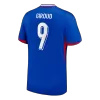 Camiseta GIROUD #9 Francia Euro 2024 Primera Equipación - Versión Hincha - camisetasfutbol