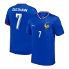 Camiseta GRIEZMANN #7 Francia Euro 2024 Primera Equipación - Versión Hincha - camisetasfutbol
