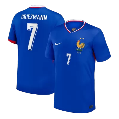 Camiseta GRIEZMANN #7 Francia Euro 2024 Primera Equipación - Versión Hincha - camisetasfutbol