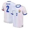 Camiseta PAVARD #2 Francia Euro 2024 Segunda Equipación - Versión Hincha - camisetasfutbol