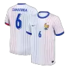 Camiseta CAMAVINGA #6 Francia Euro 2024 Segunda Equipación - Versión Hincha - camisetasfutbol